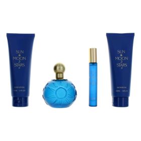 Sun Moon Stars by United Colors (Option: 4 Piece Gift Set for Women)